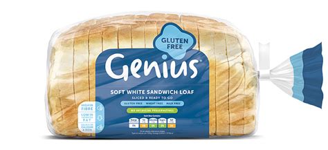 Soft White Sandwich Loaf Products Genius Gluten Free