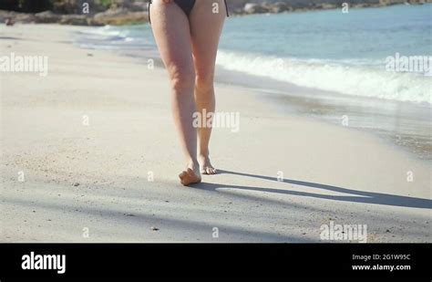 Model Bikini Asian Beach Sand Stock Videos Footage Hd And K Video