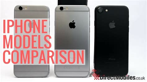 Iphone Vs Plus Vs S Vs Comparison Youtube