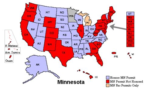 Permit To Carry Reciprocity Minnesota Gun Owners Caucus