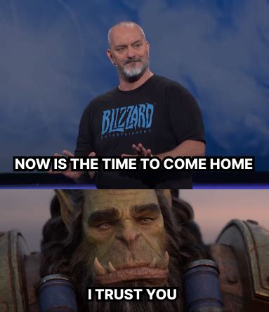 Time to come home? : r/wow