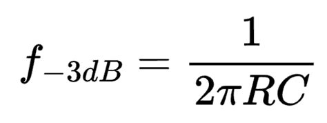 Rc Low Pass Filter Response Interactive Calculator