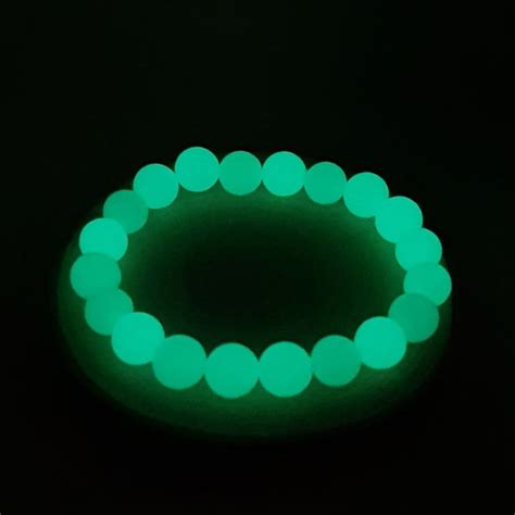 Jual Gelang Batu Posfor Glow In The Dark Menyala Dalam Gelap Shopee