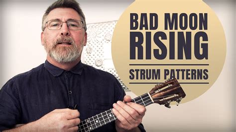 Bad Moon Rising Beginner Ukulele Strum Tutorial YouTube