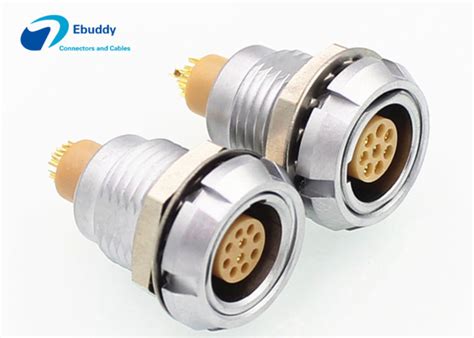 lemo ecg  lemo  series connectors  pin female socket  rear panle