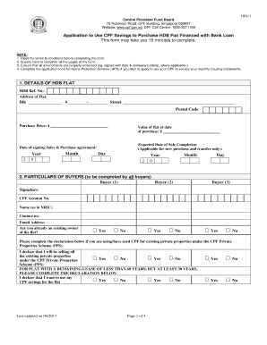 Cpf Form Sample Fill Online Printable Fillable Blank Pdffiller