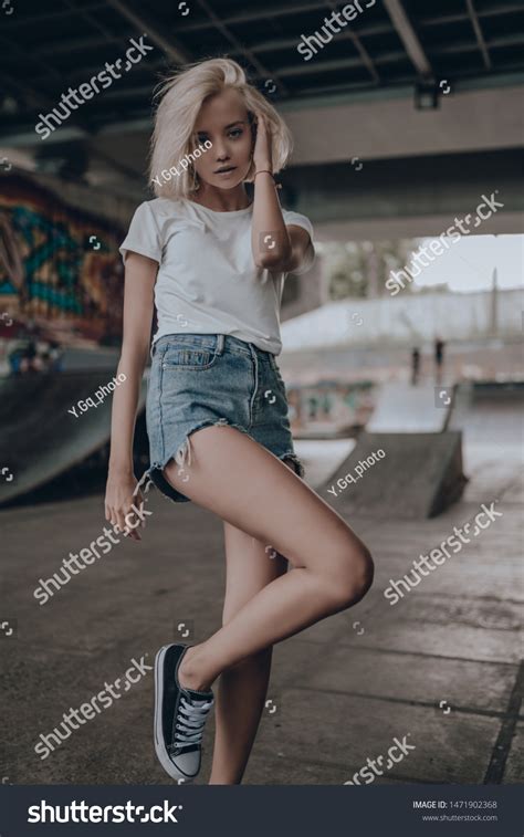 Beauty Portrait Stylish Sexy Cute Blonde Stock Photo Shutterstock