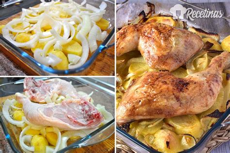 Cuartos Traseros De Pollo Al Horno Recetinas