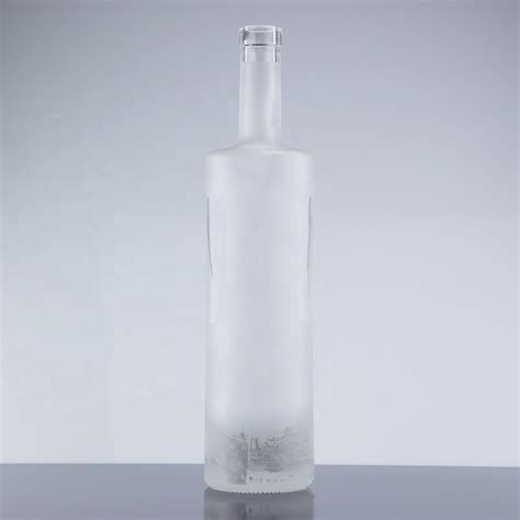 Luxury Customized Frosted Design Super Flint Liquor Spirits Glass