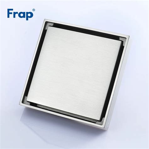 Frap 10*10 см квадратный матовый трап для ванной комнаты, невидимый пол ...