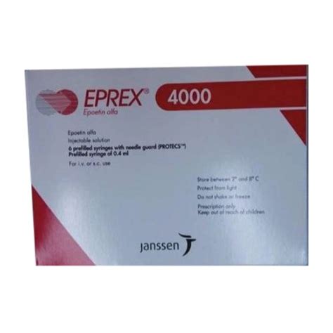 Eprex Iu Injection At Best Price In Navi Mumbai By Rupali And