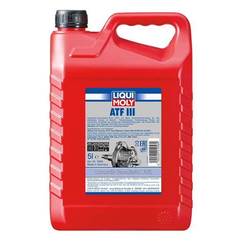 Liqui Moly Atf Iii Ltr Boottotaal Boottotaal Nl