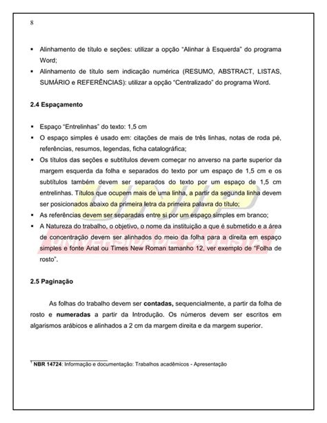 Manual De Normalizacao Abnt PDF