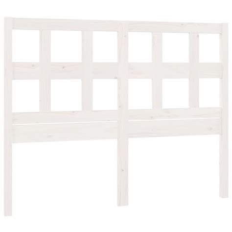 Tête de lit FDIT Blanc Bois massif de pin Contemporain 125