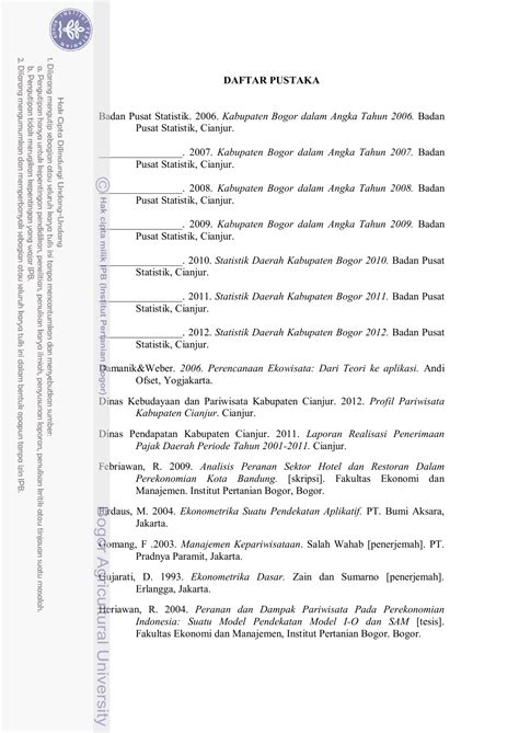 Cara Penulisan Daftar Pustaka Dari Badan Pusat Statistik Gagassure