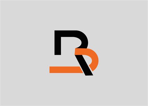 RB R B Letter Logo Design 5008160 Vector Art At Vecteezy