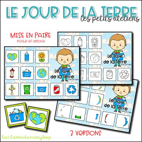 Les Petits Ateliers Le Jour De La Terre