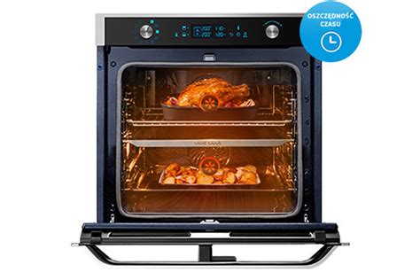 Samsung Nv N Rs Dual Cook Flex Elektryczny Czarno Srebrny A