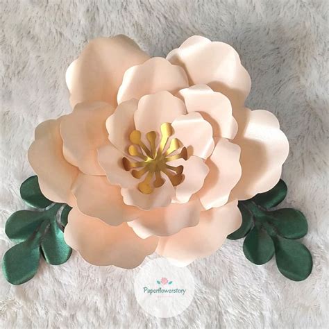 Jual Paperflowerstory Paper Flower Peach Bunga Kertas Putik Salem Bahan