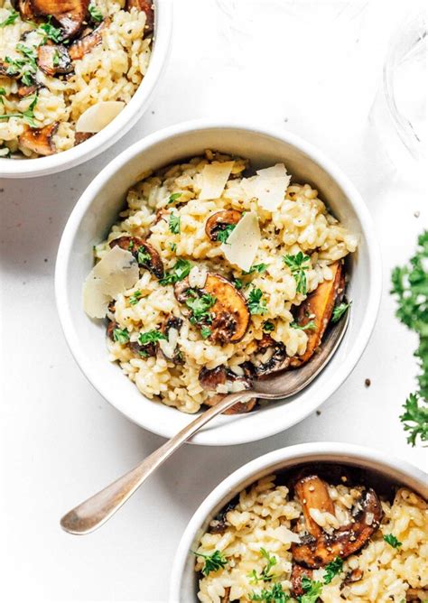 Mushroom Risotto Recipe (Step-By-Step Photos)