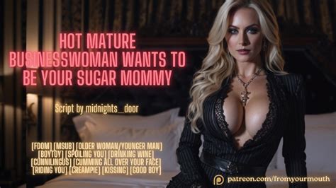 Hot Mature Businesswoman Wants To Be Your Sugar Mommy Asmr Audio Roleplay Free Porn Videos