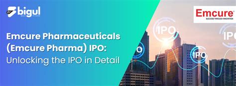 Emcure Pharmaceuticals Ipo Unlocking The Ipo In Detail