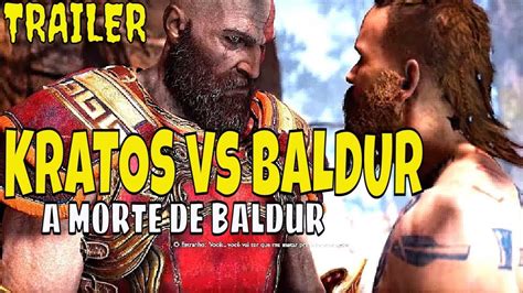 KRATOS Vs BALDUR A Morte De Baldur E Kratos Acaba Confessando Seu