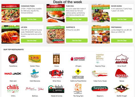 Order Food Online Foodpandasg Food Delivery In Singapore Celine