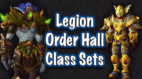 Legion Beta Order Hall Class Sets Jessiehealz Youtube