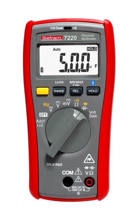 TRMS AC Digital Multimeter 6000 Counts With Bluetooth