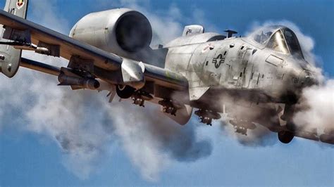 Beautiful Girl Pilot Piloting A 10 Thunderbolt Ii Warthog Aircraft In