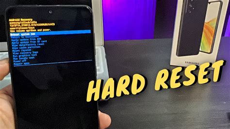 Samsung A C Mo Hacer Hard Reset Borrado Restaurar Contrase A