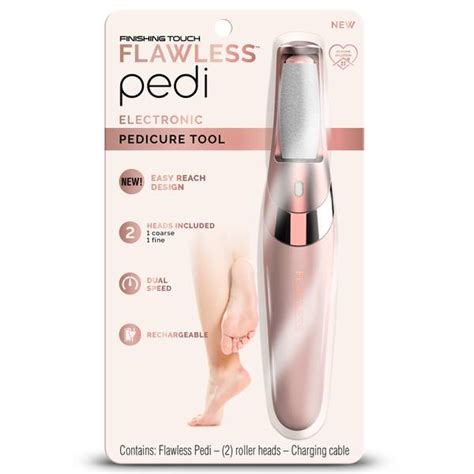 Finishing Touch Flawless Pedi Electronic Pedicure Tool Ftf Feet