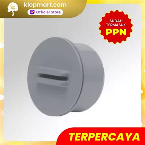 Jual Clean Out D 4 Inch CO 4 Rucika PVC Tutup Septic Tank