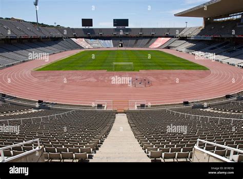 Olympiastadion Lluis Companys Barcelona Hi Res Stock Photography And