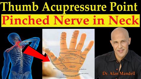 Thumb Acupressure Point For Quick Relief Of Pinched Nerve In Neck Dr