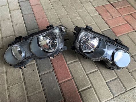 Lampy Reflektory Bmw E Compact Europa H Komplet