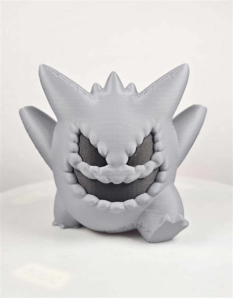 3D Print POKEMON HALLOWEEN GENGAR EASY PRINT NO SUPPORT Made With