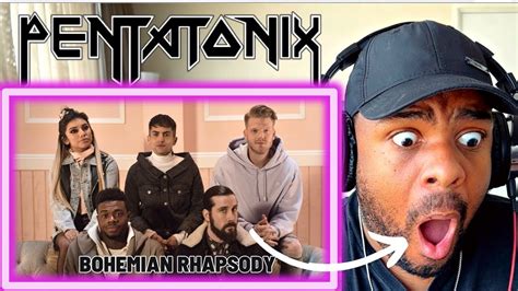 British Rappers FIRST TIME HEARING Pentatonix Bohemiam Rhapsody YouTube