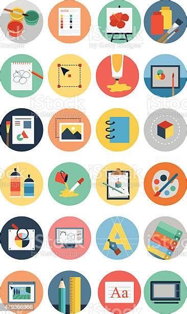 Flat Design Vector Icons 6 Stock Illustration Download Image Now