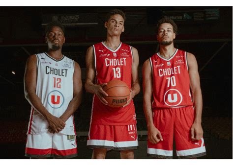 Puma dévoile les nouveaux maillots de Cholet Basket pour la saison 2022