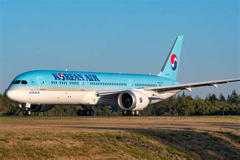 Korean Air Fleet Boeing 787 9 Dreamliner Details And Pictures