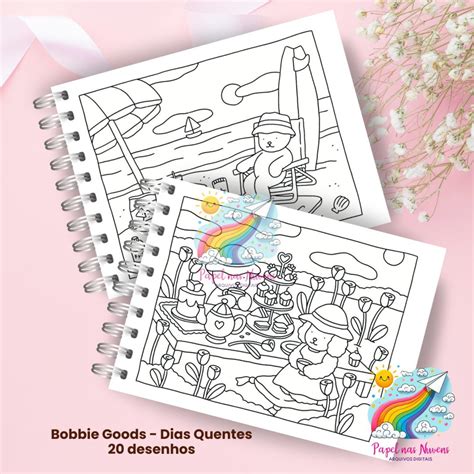 Bobbie Goods Dias Quentes Para Imprimir - Livro para Colorir Bobbie Goods Dias Quentes - Arquivo pdf | Elo7