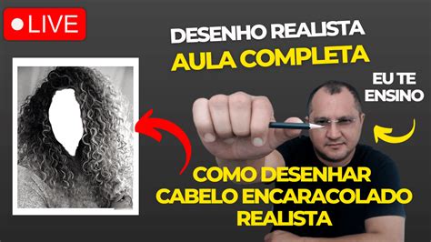 Aula De Desenho Realista Como Desenhar Cabelo Encaracolado Realista