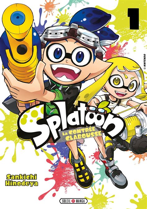 Vol 1 Splatoon La Contrée Clabousse Manga Manga News