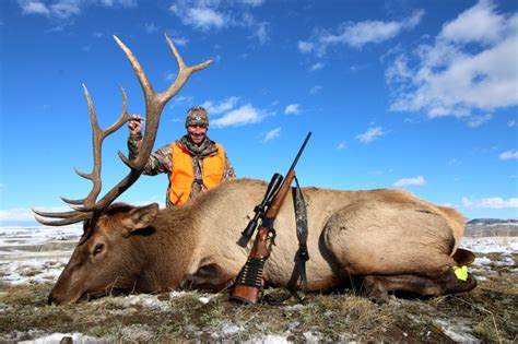 2015 montana elk hunts 6 steve howell from tennessee harvests his very ...