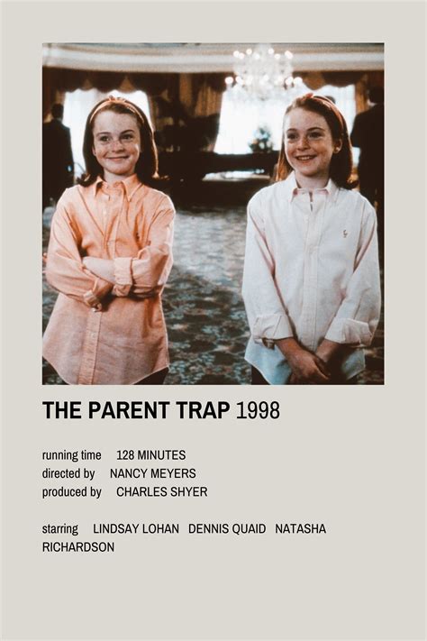 the parent trap movie poster | Trapped movie, Movie posters vintage, Film posters minimalist