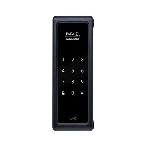 Fechadura Digital Smart Lock De Sobrepor Sl Preto Fosco Papaiz