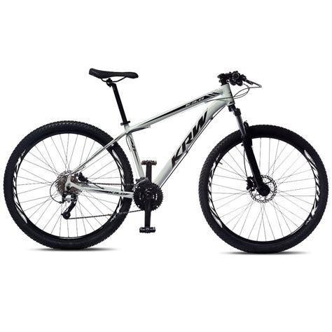 Bicicleta Aro 29 KRW Alumínio Shimano 24V Freio a Disco hidráulico S99