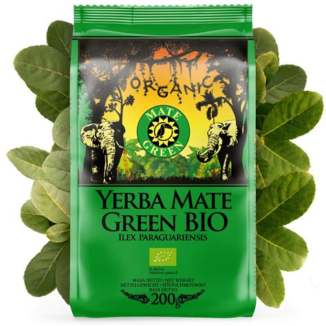 Yerba Mate Green Bio Organic Despalada 400g Sklep Ekologiczny Ekoflos Pl